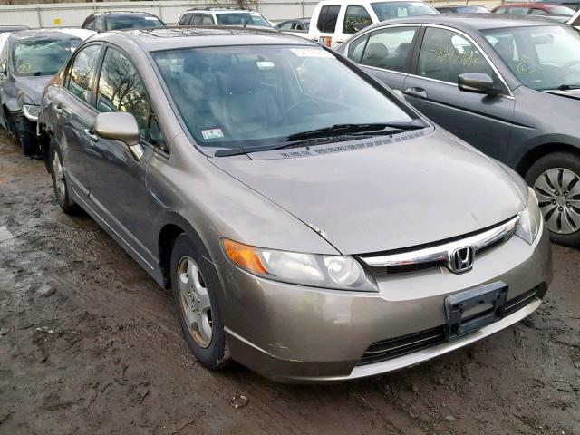 2HGFA16998H332210 - 2008 HONDA CIVIC EXL BROWN photo 1