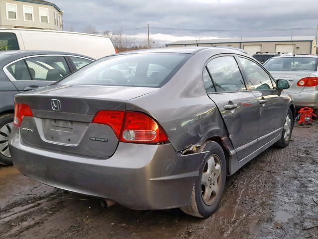 2HGFA16998H332210 - 2008 HONDA CIVIC EXL BROWN photo 4