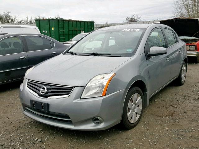 3N1AB6AP8AL611494 - 2010 NISSAN SENTRA 2.0 SILVER photo 2