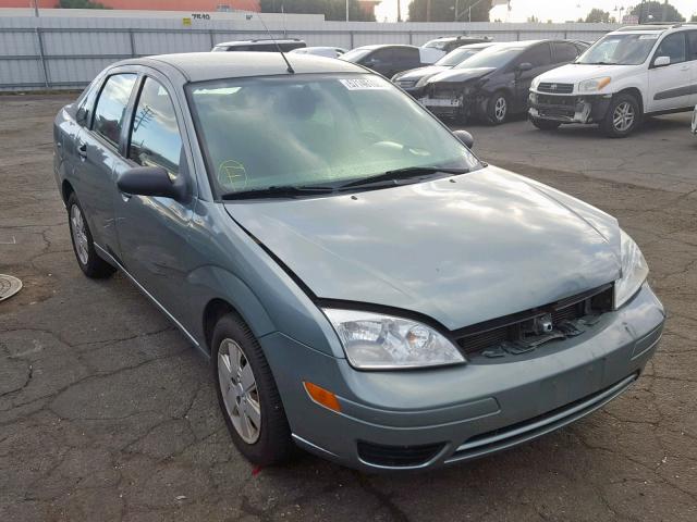 1FAFP34N96W108867 - 2006 FORD FOCUS ZX4 GREEN photo 1