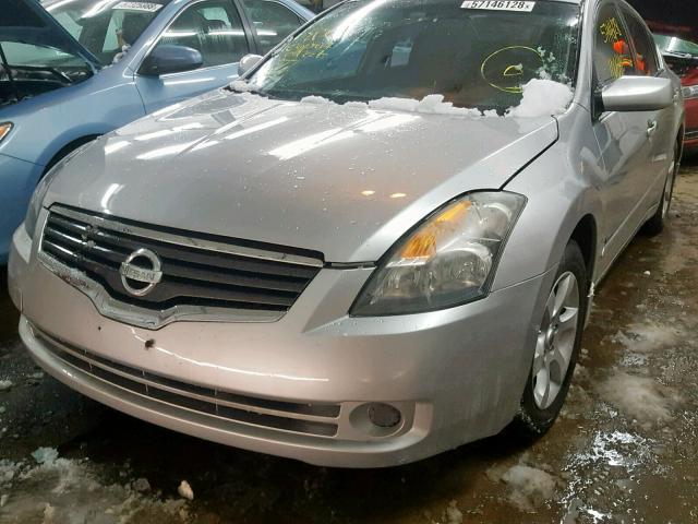 1N4CL21E69C158290 - 2009 NISSAN ALTIMA HYB SILVER photo 2