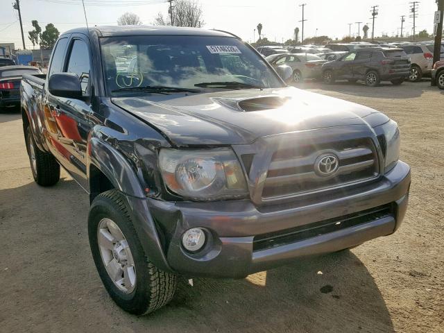 5TEUU4ENXAZ727035 - 2010 TOYOTA TACOMA ACC ნაცრისფერი ფოტო 1