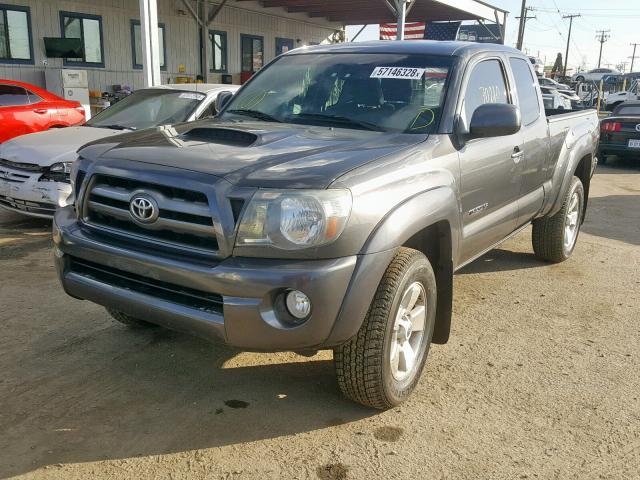 5TEUU4ENXAZ727035 - 2010 TOYOTA TACOMA ACC ნაცრისფერი ფოტო 2