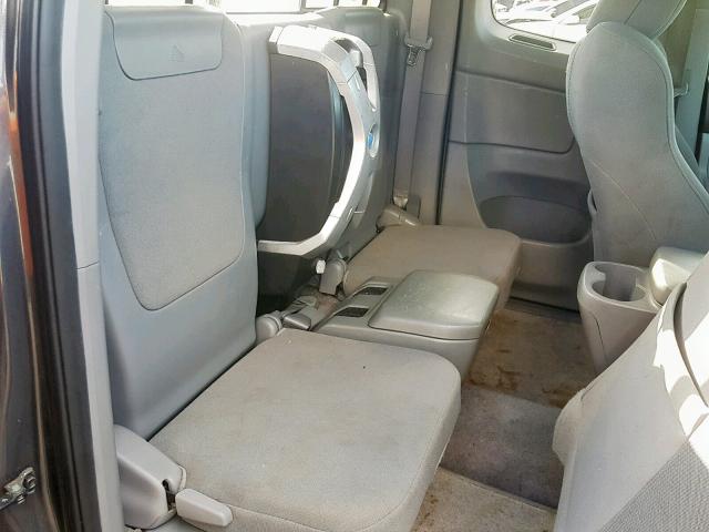 5TEUU4ENXAZ727035 - 2010 TOYOTA TACOMA ACC ნაცრისფერი ფოტო 6