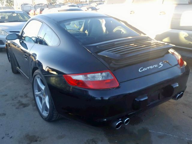 WP0AB29967S730831 - 2007 PORSCHE 911 CARRER BLACK photo 3