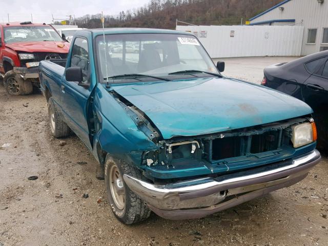 1FTCR10A2TUD73796 - 1996 FORD RANGER GREEN photo 1