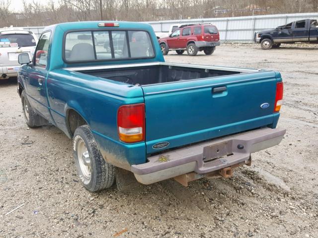 1FTCR10A2TUD73796 - 1996 FORD RANGER GREEN photo 3