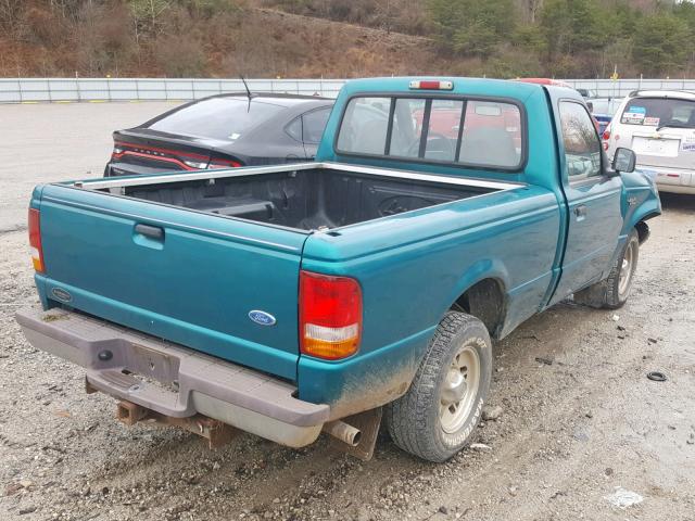 1FTCR10A2TUD73796 - 1996 FORD RANGER GREEN photo 4