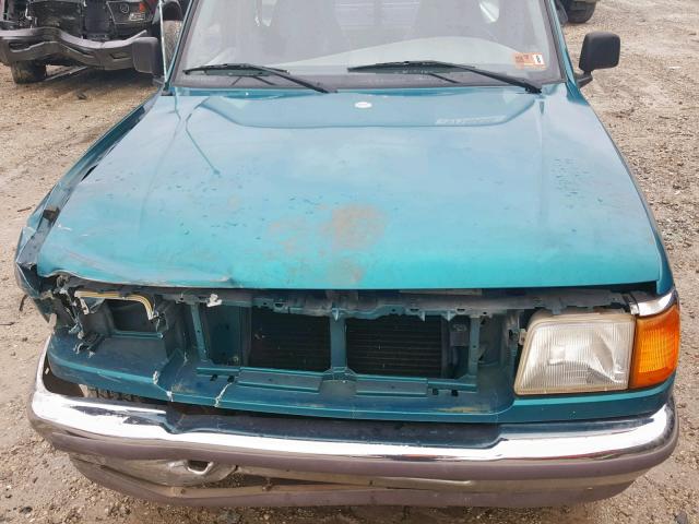 1FTCR10A2TUD73796 - 1996 FORD RANGER GREEN photo 7