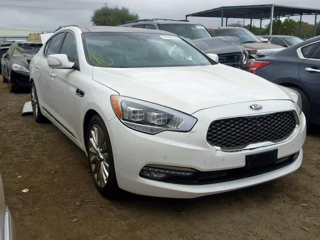 KNALW4D42F6017627 - 2015 KIA K900 WHITE photo 1