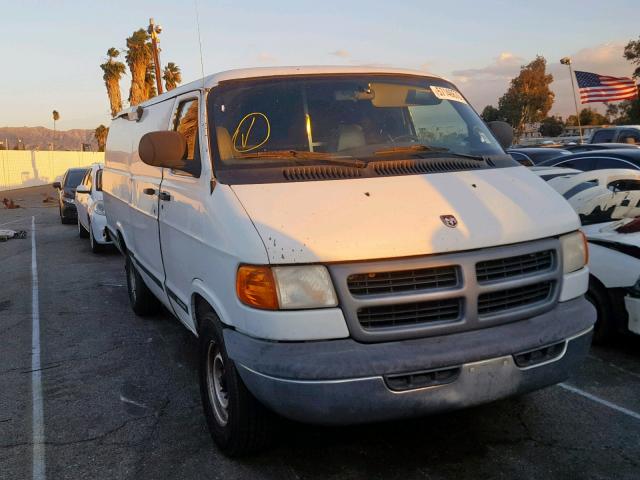 2B7JB21Z2YK132341 - 2000 DODGE RAM VAN B2 WHITE photo 1