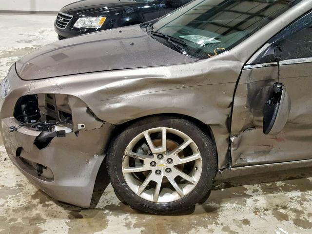 1G1ZE5EB7AF162019 - 2010 CHEVROLET MALIBU LTZ ბეჟი ფოტო 9