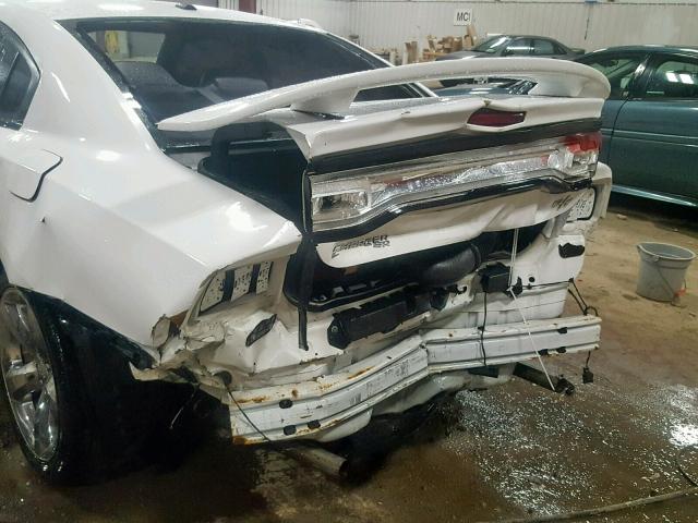 2C3CDXCT0CH185851 - 2012 DODGE CHARGER R/ WHITE photo 9