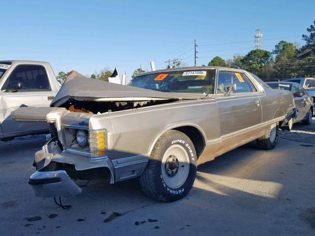 8Z65A582410 - 1978 MERCURY GRMARQUIS BROWN photo 2