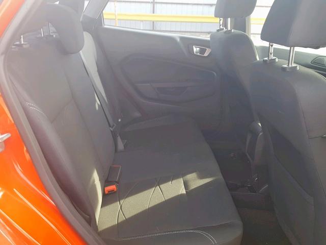 3FADP4BJ7FM110601 - 2015 FORD FIESTA SE RED photo 6