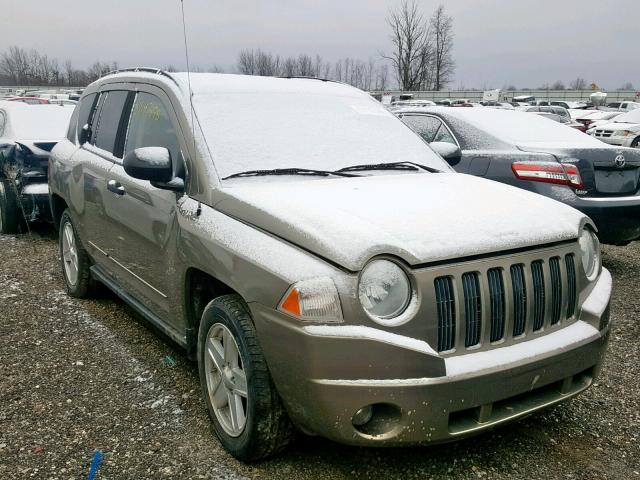 1J8FF47W78D569998 - 2008 JEEP COMPASS SP Qəhvəyi foto 1