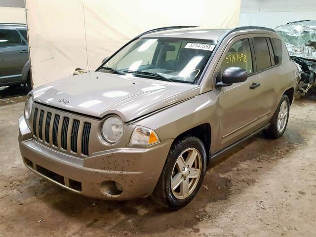 1J8FF47W78D569998 - 2008 JEEP COMPASS SP Qəhvəyi foto 2