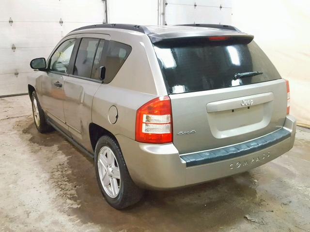 1J8FF47W78D569998 - 2008 JEEP COMPASS SP Qəhvəyi foto 3