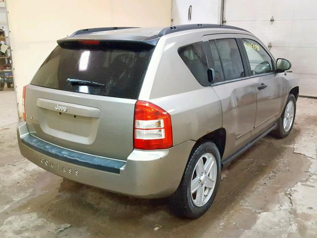 1J8FF47W78D569998 - 2008 JEEP COMPASS SP Qəhvəyi foto 4
