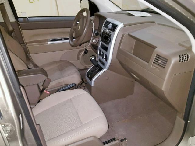 1J8FF47W78D569998 - 2008 JEEP COMPASS SP Qəhvəyi foto 5