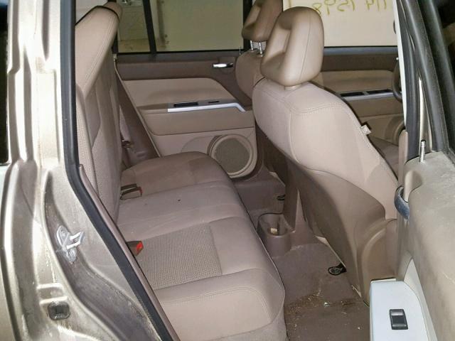 1J8FF47W78D569998 - 2008 JEEP COMPASS SP Qəhvəyi foto 6