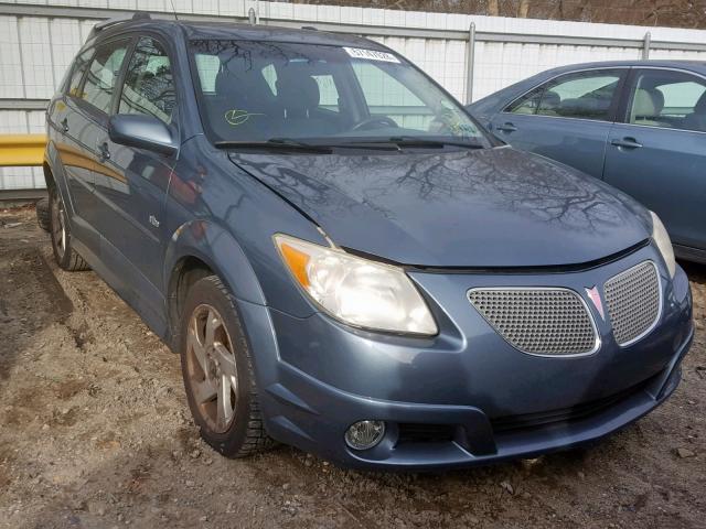 5Y2SL65857Z410252 - 2007 PONTIAC VIBE BLUE photo 1