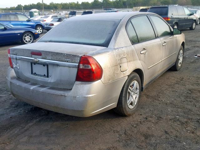 1G1ZS53F86F133635 - 2006 CHEVROLET MALIBU LS 银色 照片 4