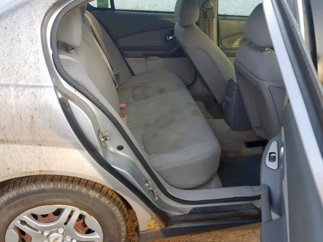 1G1ZS53F86F133635 - 2006 CHEVROLET MALIBU LS 银色 照片 6