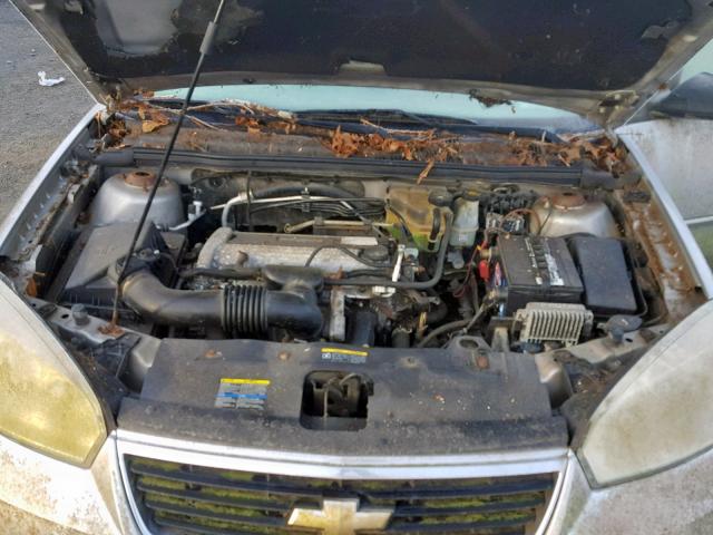 1G1ZS53F86F133635 - 2006 CHEVROLET MALIBU LS 银色 照片 7