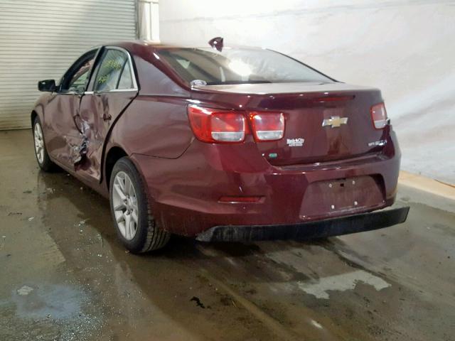 1G11C5SLXFF273977 - 2015 CHEVROLET MALIBU 1LT 勃艮第红 照片 3