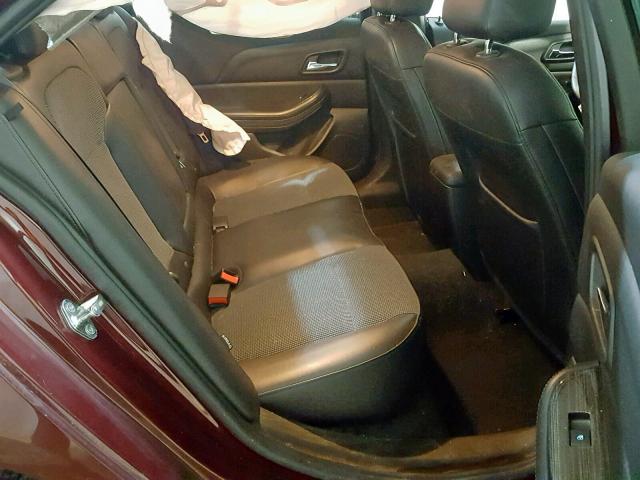 1G11C5SLXFF273977 - 2015 CHEVROLET MALIBU 1LT 勃艮第红 照片 6