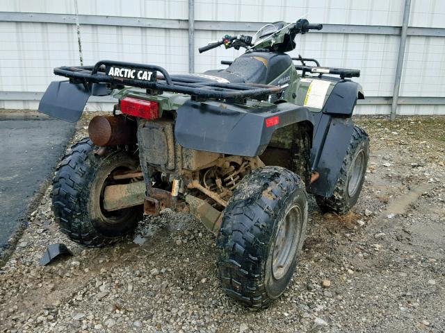 4UF05ATV15T208658 - 2005 ARCT 400 GREEN photo 4