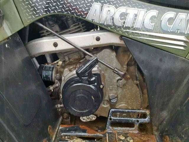 4UF05ATV15T208658 - 2005 ARCT 400 GREEN photo 7