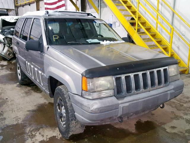 1J4GZ58Y0VC746380 - 1997 JEEP GRAND CHER SILVER photo 1