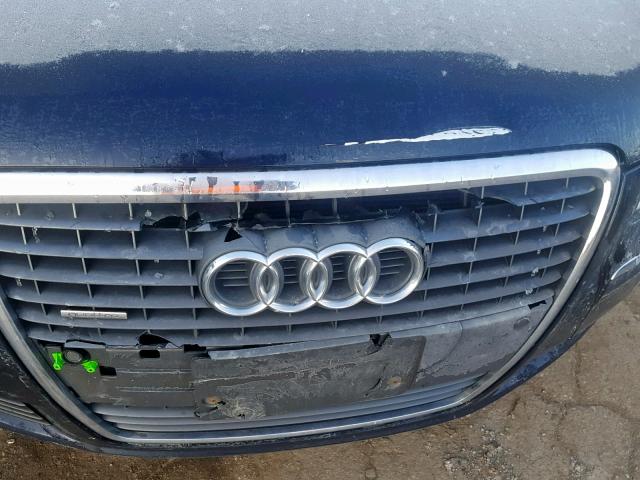 WAULV44E67N009923 - 2007 AUDI A8 4.2 QUA BLUE photo 9