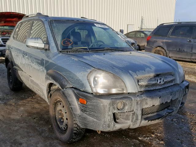 KM8JM72D35U163951 - 2005 HYUNDAI TUCSON GL GREEN photo 1