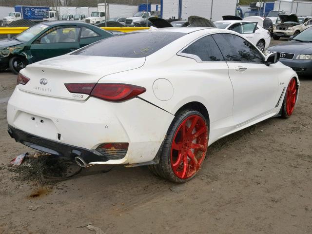 JN1FV7EK6HM611088 - 2017 INFINITI Q60 RED SP WHITE photo 4