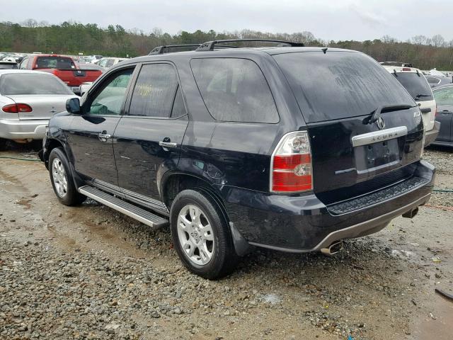 2HNYD18606H518792 - 2006 ACURA MDX TOURIN BLACK photo 3