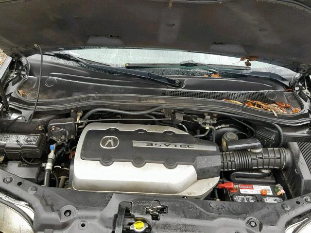 2HNYD18606H518792 - 2006 ACURA MDX TOURIN BLACK photo 7