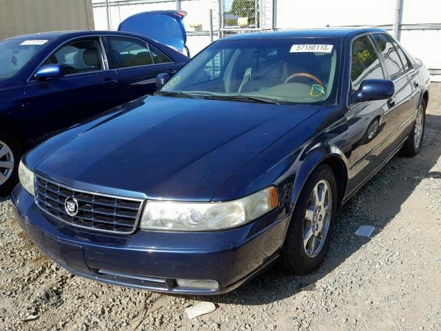 1G6KY54963U198381 - 2003 CADILLAC SEVILLE ST BLUE photo 2