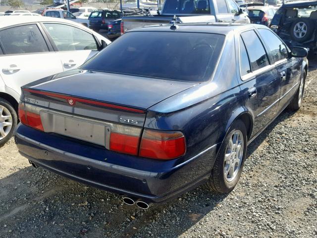 1G6KY54963U198381 - 2003 CADILLAC SEVILLE ST BLUE photo 4