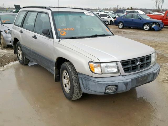 JF1SF6359YG729348 - 2000 SUBARU FORESTER L SILVER photo 1