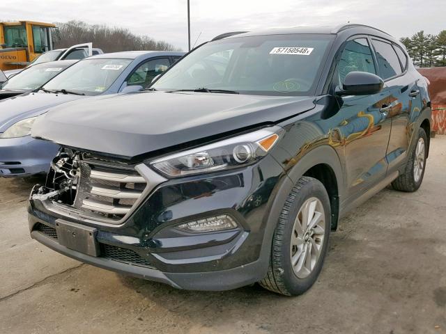 KM8J33A46GU060393 - 2016 HYUNDAI TUCSON LIM BLACK photo 2