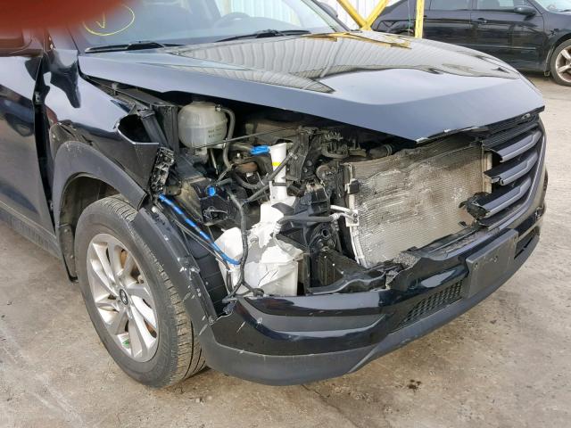 KM8J33A46GU060393 - 2016 HYUNDAI TUCSON LIM BLACK photo 9