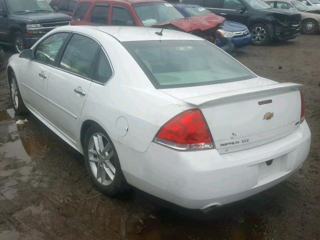 2G1WC5E35G1160075 - 2016 CHEVROLET IMPALA LIM WHITE photo 3