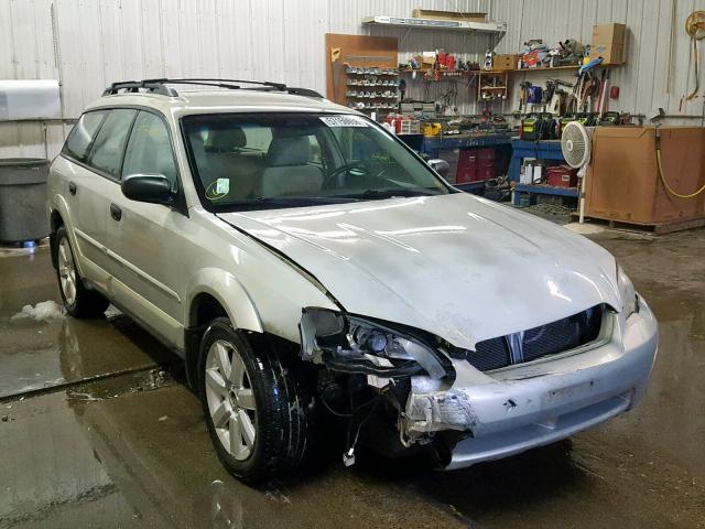 4S4BP61C367354963 - 2006 SUBARU LEGACY OUT TAN photo 1