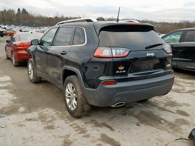 1C4PJMCX6KD104189 - 2019 JEEP CHEROKEE L BLACK photo 3