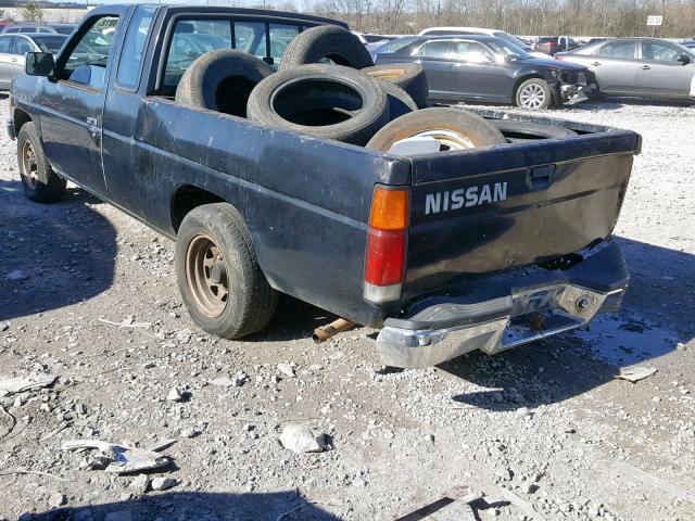 1N6SD16SXMC359109 - 1991 NISSAN TRUCK KING BLACK photo 3