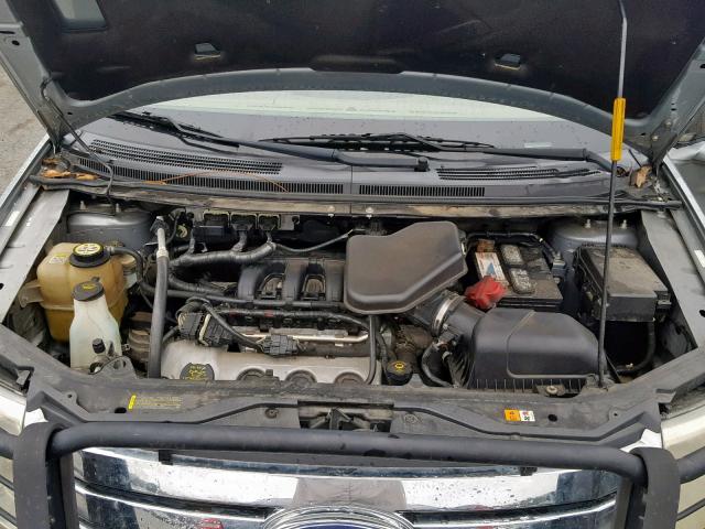 2FMDK36C47BA29844 - 2007 FORD EDGE SE GRAY photo 7