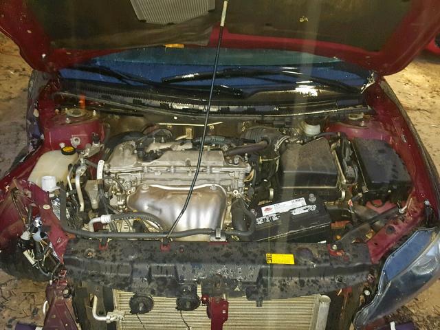 JTKJF5C70B3016587 - 2011 TOYOTA SCION TC მუქწითელი ფოტო 7